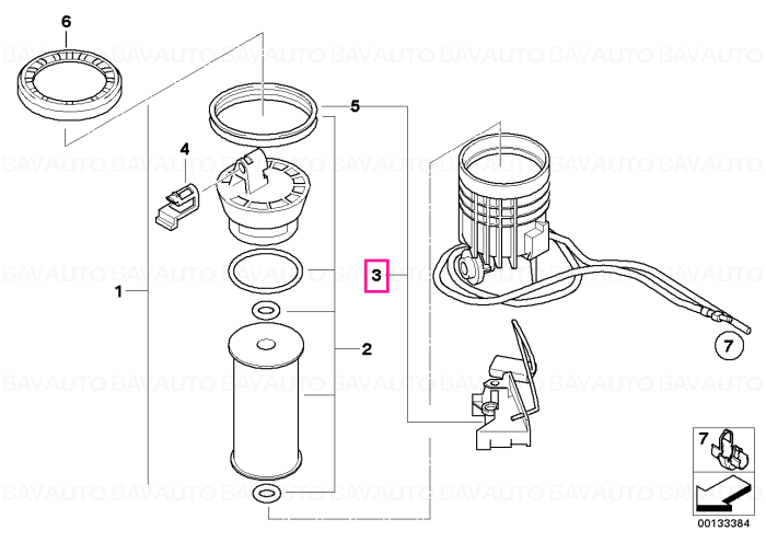 16146765134 - Sensor - Original BMW