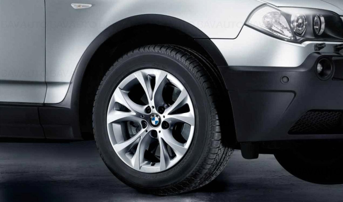  Janta aliaj usor - V Spoke 279 - Argintiu (Silver) - 8Jx17 ET:46 - BMW X3 E83	