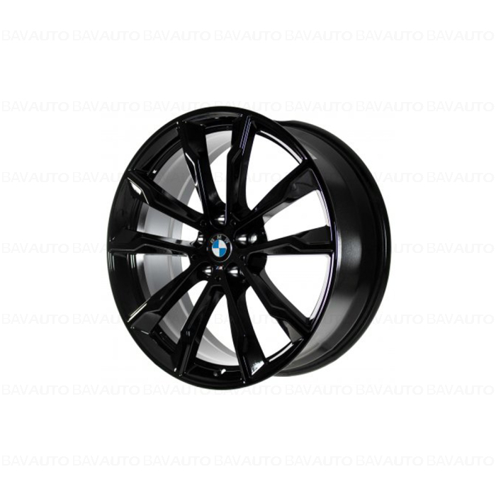  Janta aliaj usor - M Performance Double Spoke 699M - Negru (Jet Black Solid) - 8Jx20 ET27 - BMW X3 G01 G08, X4 G02