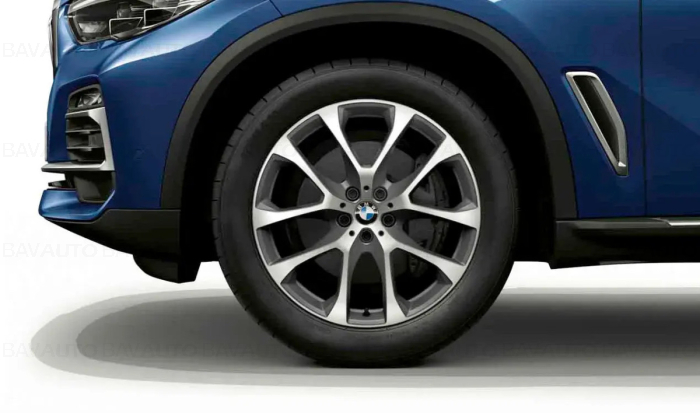  Janta aliaj usor - V-Spoke 738 - Gri (FerricGrey) - 10,5Jx20 ET:40 - BMW X5 G05 G18, X6 G06	