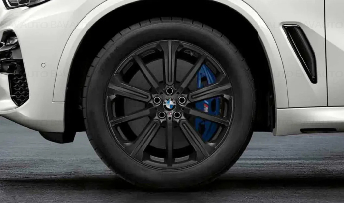  Janta aliaj usor - M Performance Star Spoke 748M - Negru Mat (Matt Black) - 10,5Jx20 ET:40 - BMW X5 G05, X6 G06	