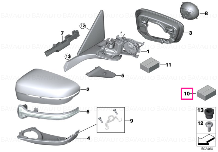 51167444266 - Set of screws  - Original BMW