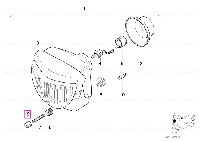 63127687707 - Joint bushing  - Original BMW Motorrad