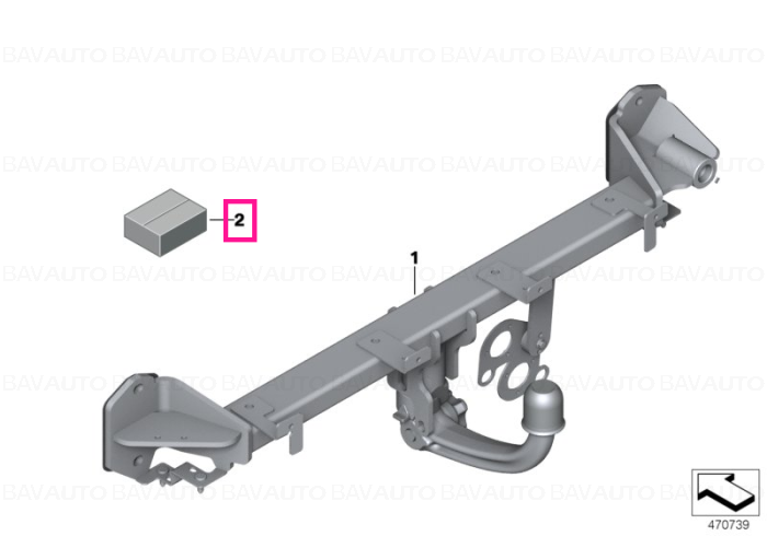 71602469982 - Retrofit kit, electr. additional parts  - Original BMW