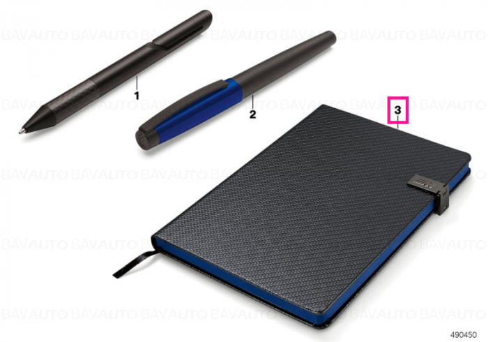 80242454757 - BMW M notebook BLACK - Original BMW
