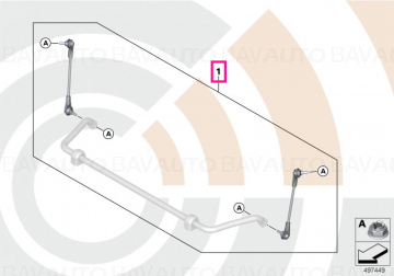 31352467061 - Repair kit, anti-roll bar links VALUE LINE - Original BMW