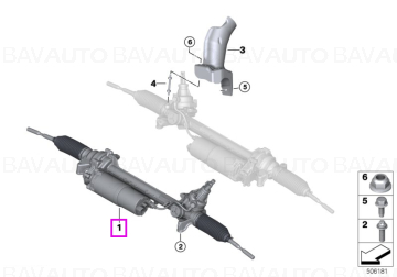 Caseta de directie - BMW X5 M F95, X6 M F96