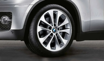  Janta aliaj usor - Double Spoke 98 - Argintiu (Silver) - 7JX17 ET:47 - BMW Seria 1 E87, Seria 3 E46