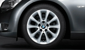  Janta aliaj usor - V Spoke 188 - Argintiu (Reflex Silver) - 8Jx17 ET:34 - BMW Seria 3 E90 E91 E92 E93