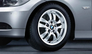  Janta aliaj usor - Double Spoke 154 - Argintiu (Reflex Silver) - 7Jx16 ET:34 - BMW Seria 3 E90 E91