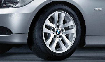  Janta aliaj usor - Double Spoke 156 - Argintiu (Reflex Silver) - 7Jx16 ET:34 - BMW Seria 3 E90 E91	