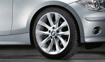  Janta aliaj usor - V-Spoke 217 - Argintiu (Silver) - 7,5Jx18 ET:49 - BMW Seria 1 E81 E82 E87 E88