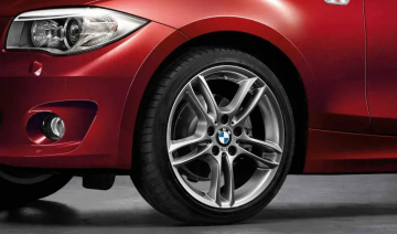  Janta aliaj usor - M Performance Double Spoke 261M - Gri (Ferric Grey) - 7,5Jx18 ET:49 - BMW Seria 1 E81 E82 E87