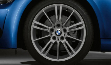  Janta aliaj usor - M Performance Star Spoke 193M - Gri (Ferric Grey) - 8,5Jx18 ET:37 - BMW Seria 3 E90 E91 E92 E93