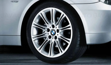  Janta aliaj usor - M Performance Double Spoke 135M - Argintiu (Reflex Silver) - 8Jx18 ET:47 - BMW Seria 3 E46, Z4 E85 E86	