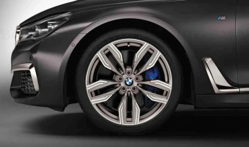 Janta aliaj usor - M Performance Double Spoke 760M - Gri (Cerium Grey) - 8,5JX20 ET:25 - BMW Seria 7 G11 G12