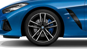  Janta aliaj usor - M Performance Double Spoke 799M - Bicolor Negru/Argintiu (Jet Black Sol. Paint / Bright Turned) - 9Jx19 ET:32 - BMW Z4 G29	