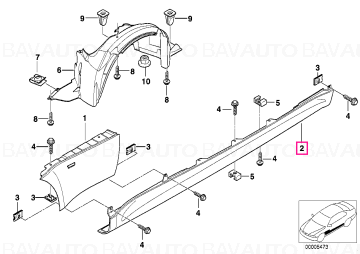 41218401405 - Entrance - Original BMW