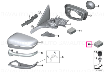 51167444266 - Set of screws  - Original BMW