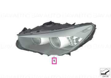 63117199601 - Headlight left  - Original BMW