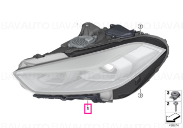 63119448101 - Headlight Bi-LED AHL left  - Original BMW