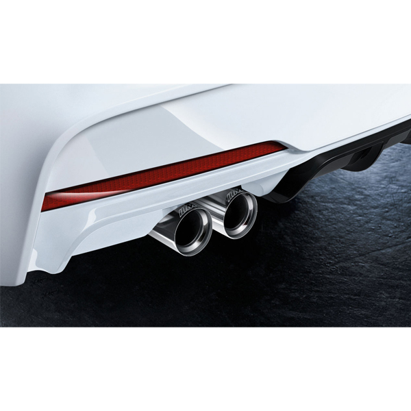 Ornament toba Chrome "BMW M Performance" - BMW F22, F22N, F23, F23N, F30, F30N, F31, F31N, F32, F32N, F33, F33N, F36, F36N