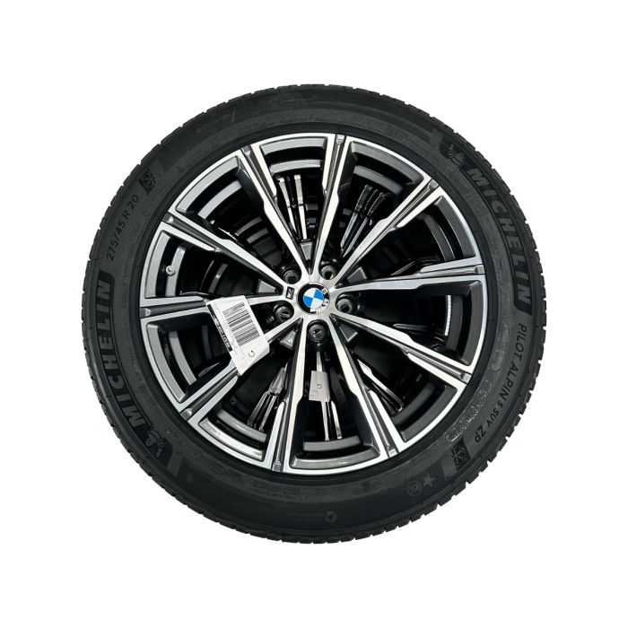 Roata completa de iarna - M Performance Star Spoke 740M - Michelin Pilot Alpin 5 SUV ZP* (BMW) - 275/45R20 110V XL - TPMS / RDCi - BMW X5 G05, X6 G06