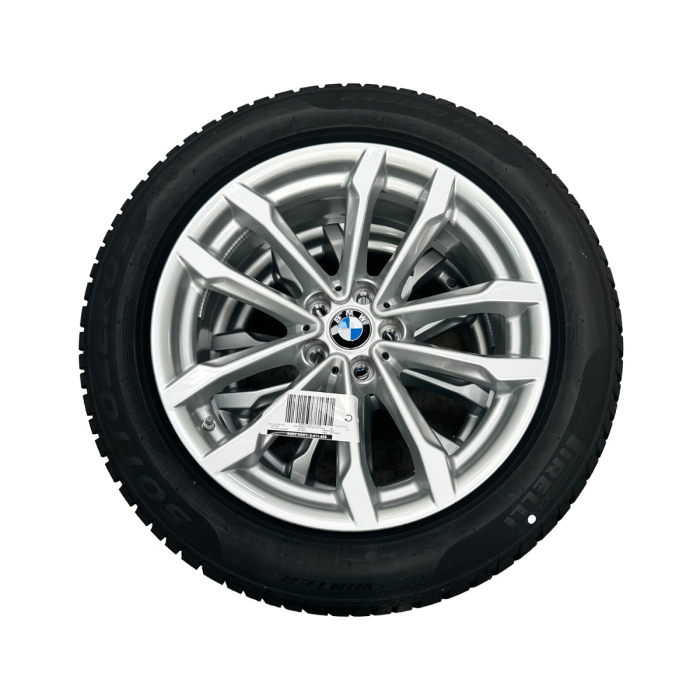 Roata completa de iarna - BMW V-Spoke 691 cu anvelopa Pirelli Winter Sottozero 3 r-f* (BMW) - 245/50R19 105V XL - TPMS / RDCi pentru G01, G02