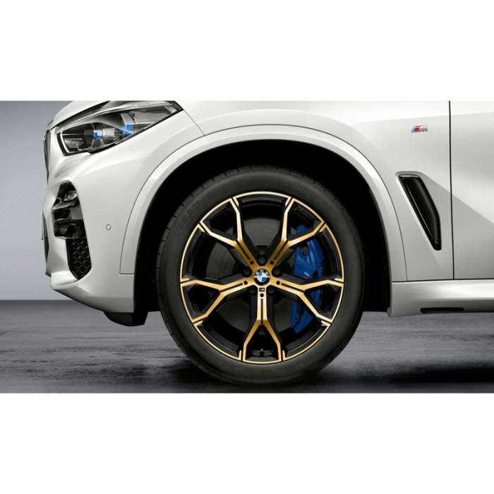 Set roti complete de vara - BMW M Y-Spoke cu anvelopa Pirelli P-Zero r-f* (BMW) 275/40R21 107Y XL si 315/35R21 111Y XL TPMS / RDCi pentru G05, G06