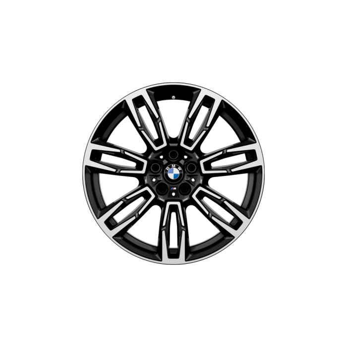 Janta aliaj usor - M Performance Double Spoke 935M - Bicolor Gri/Argintiu (Midnight Grey / Bright Turned) - 8,5Jx19H2 ET:29 - BMW Seria 5 G60 G68