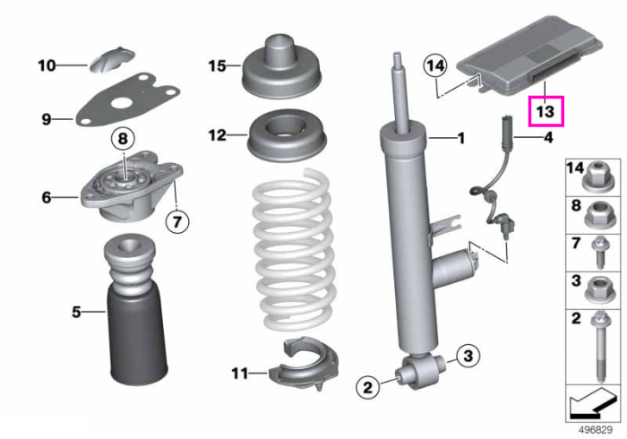 Unitate de control VDC (Vehicle Dynamic Control) - BMW Seria 1 F20 F21, Seria 2 F22 F23 F87 M2, Seria 3 F30 F31 F34 F80 M3, Seria 4 F32 F33 F36 F82 F83 M4, Seria 5 F10, Seria 6 F06 F12 F13, X3 F25, X4 F26, X5 F15 F85 M, X6 F16 F86 M