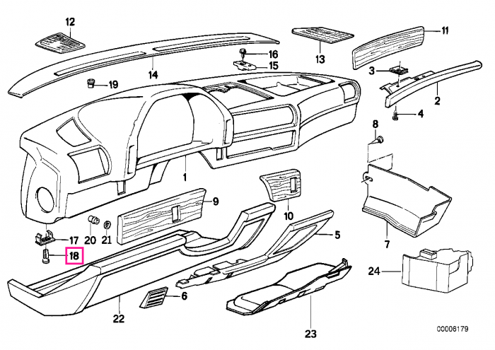 Sistem inchidere torpedou - BMW Seria 3 E30 E36 E90 E91 E92 E93, Seria 5 E28 E34 E39 E60 E61, Seria 6 E24, Seria 7 E32 E38, Seria 8 E31, X5 E53, Z1 E30, Z3 E36, Z8 E52 - BMW Motorrad K26 (R 900 RT, R 1200 RT)