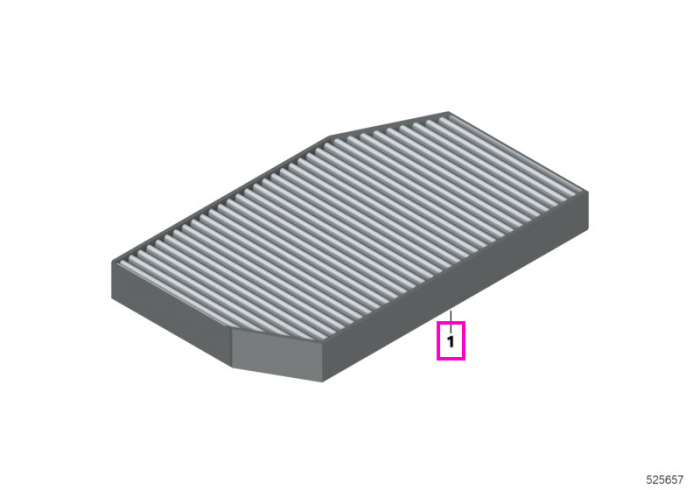 Microfiltru habitaclu - BMW Seria 5 G60 G61 G68 G90 M5, Seria 7 G70 - RHD (volan pe partea dreapta)