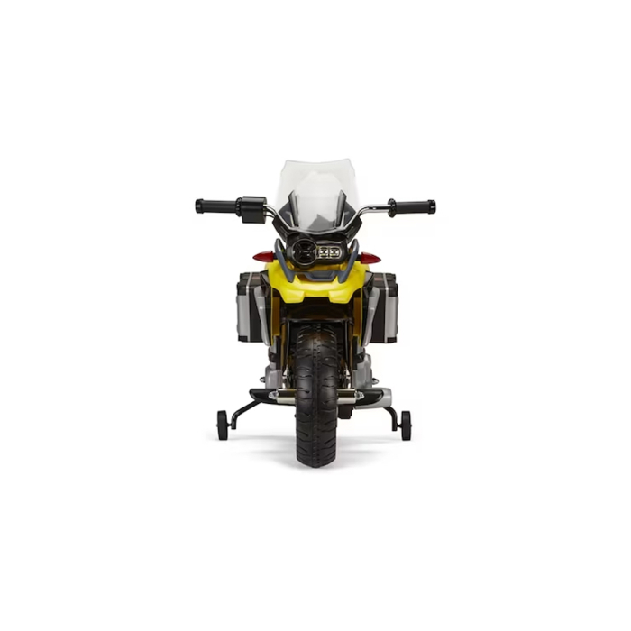 Motocicleta electrica copii Ride On, BMW Motorrad R1200 GS, Negru/Galben