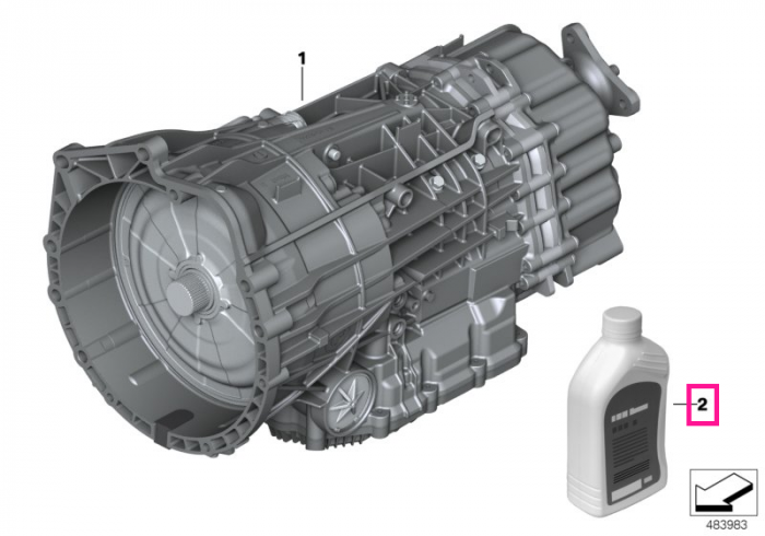 Ulei de transmisie cu dublu ambreiaj BMW DCTF 1+  - BMW - 1000ml